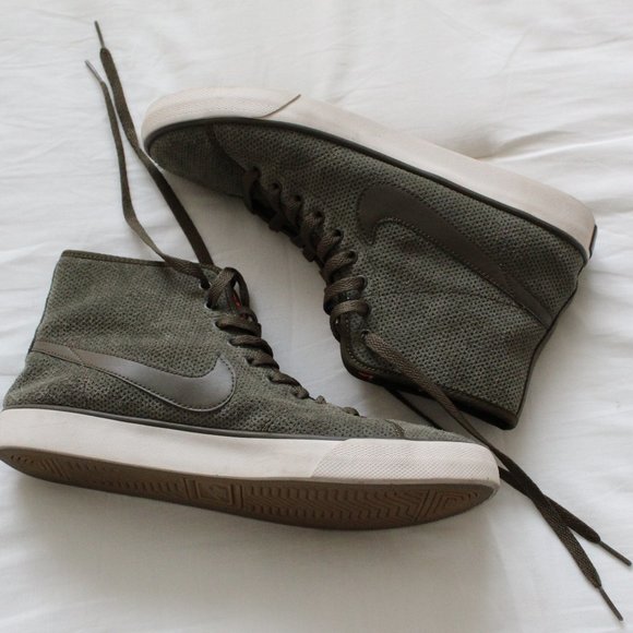 fleece lined high top sneakers